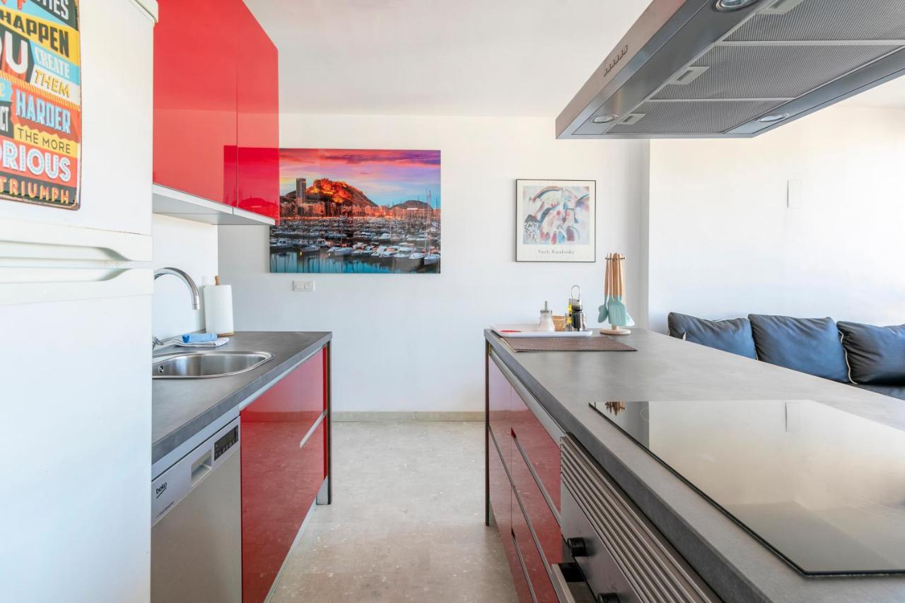 Beach Suite, City & Mountain View Alicante Eksteriør billede